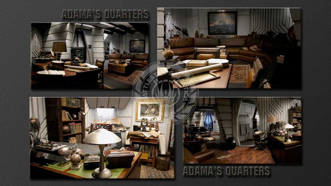 Photos of Battlestar Adama's Quarters