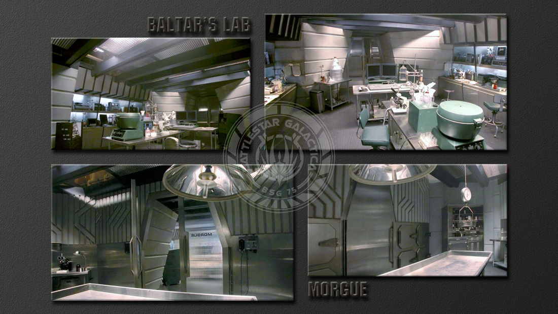 Photos of Battlestar Baltar's Lab & Morgue