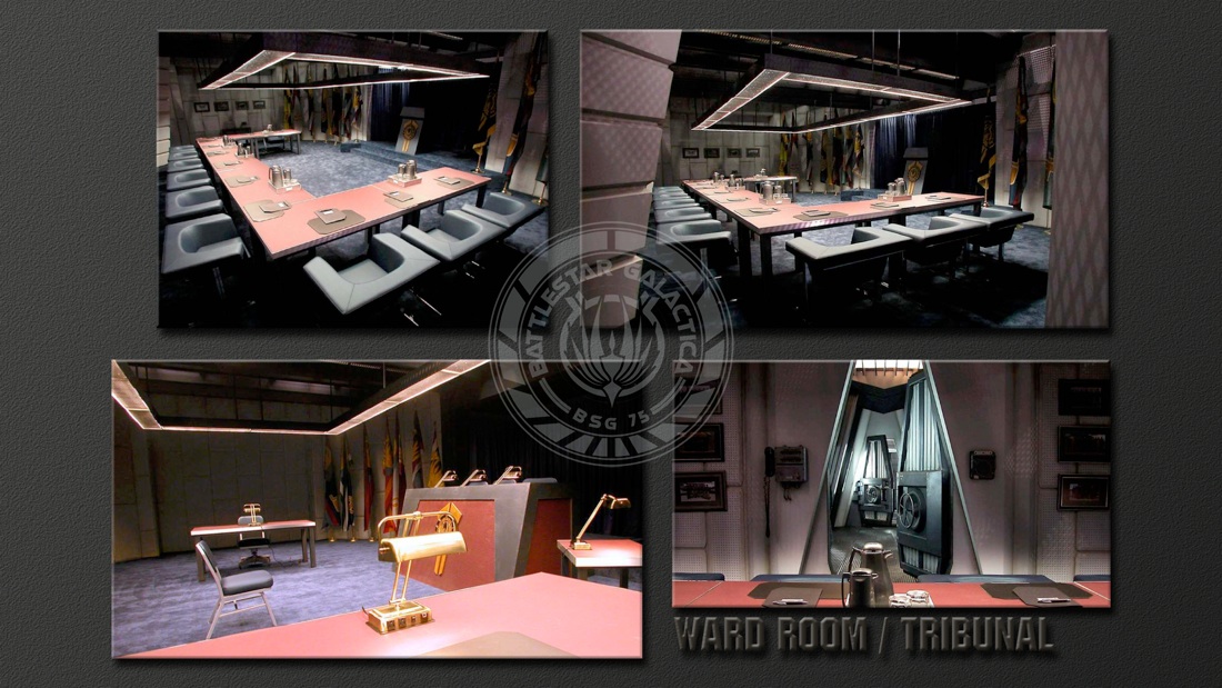 Photos of Battlestar Ward Room/Tribunal