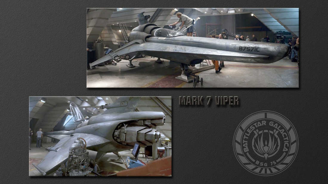 Photos of Battlestar Viper Mark 7
