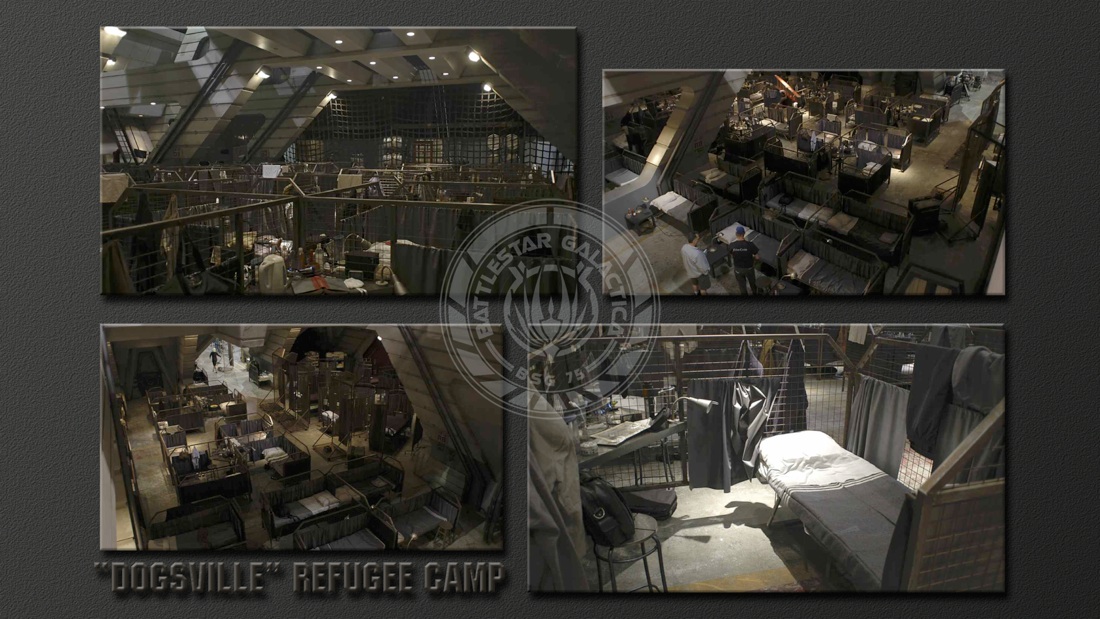 Photos of Battlestar Dogsville Refugee Camp