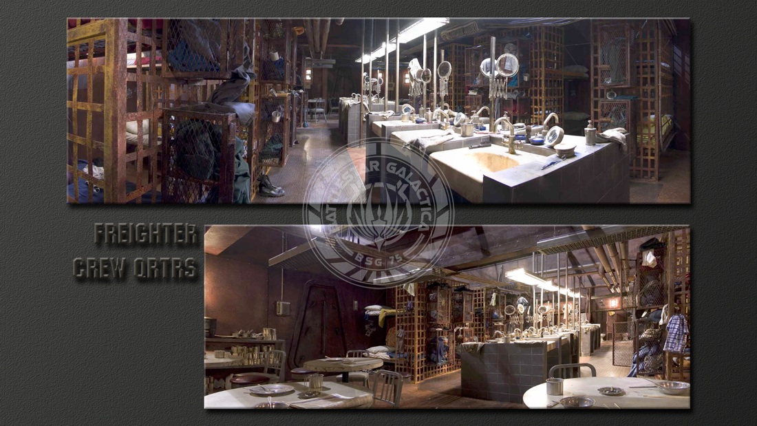 Photos of Freighter Crew Quarters