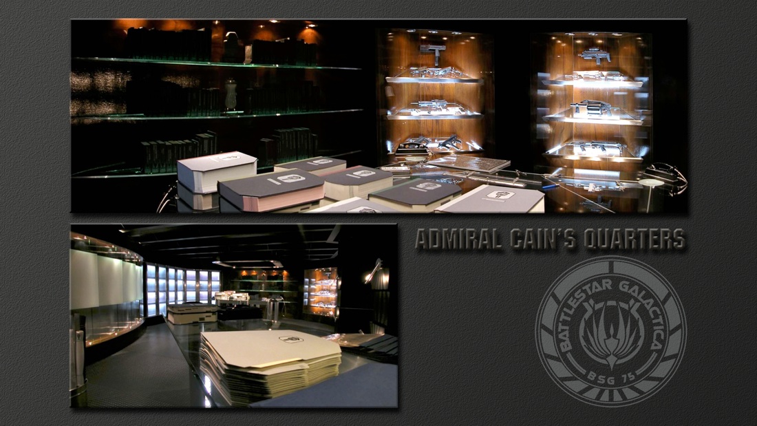 Photos of Pegasus Admiral Cain's Quarters