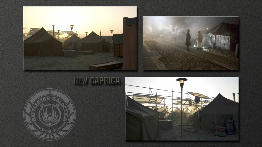 Photos of New Caprica Settlement