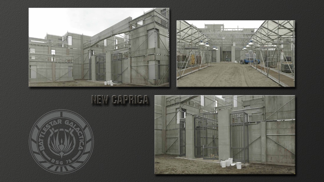 Photos of New Caprica Settlement