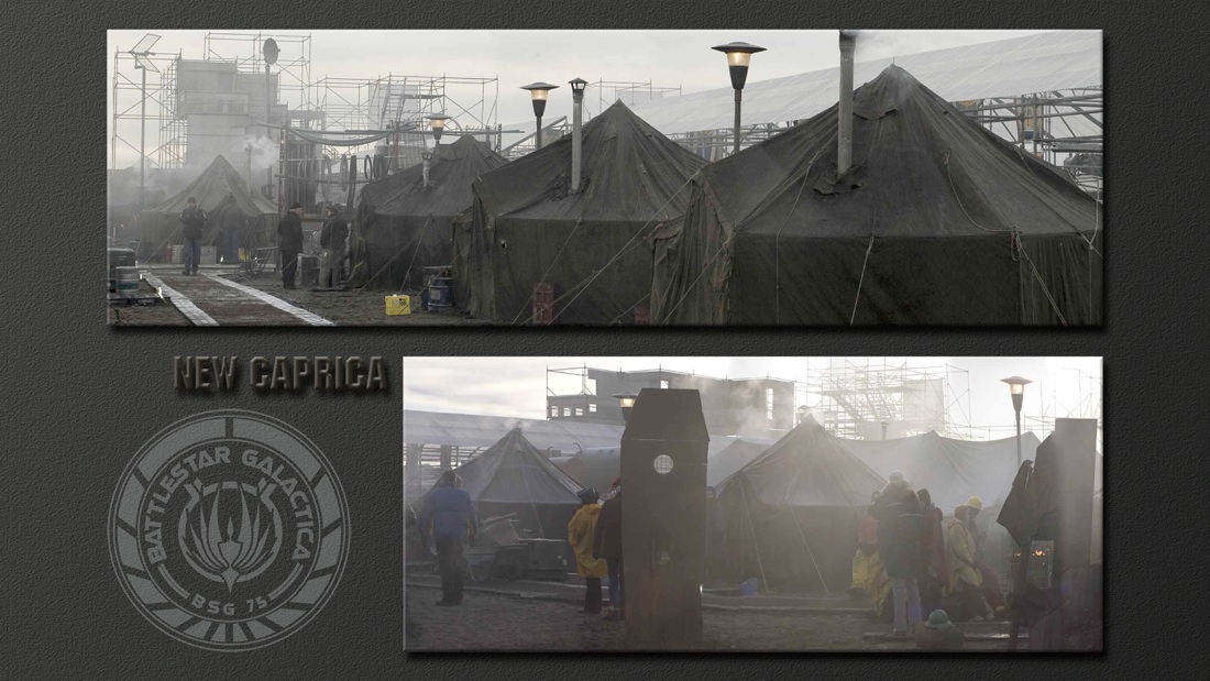 Photos of New Caprica Settlement