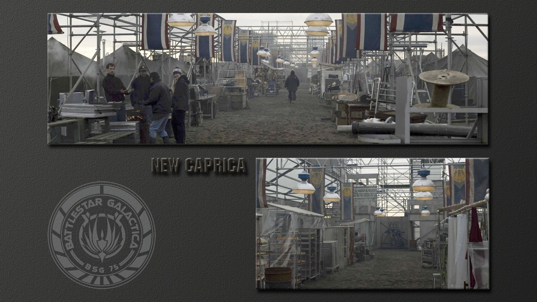 Photos of New Caprica Settlement