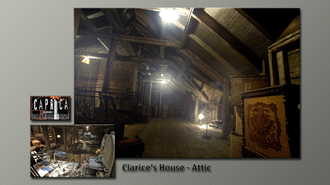 Photos of Clarice's House Attic