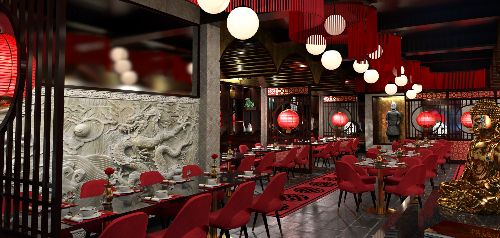 HARMONY DUMPLINGS - Corporate Expansion Concept Illustration