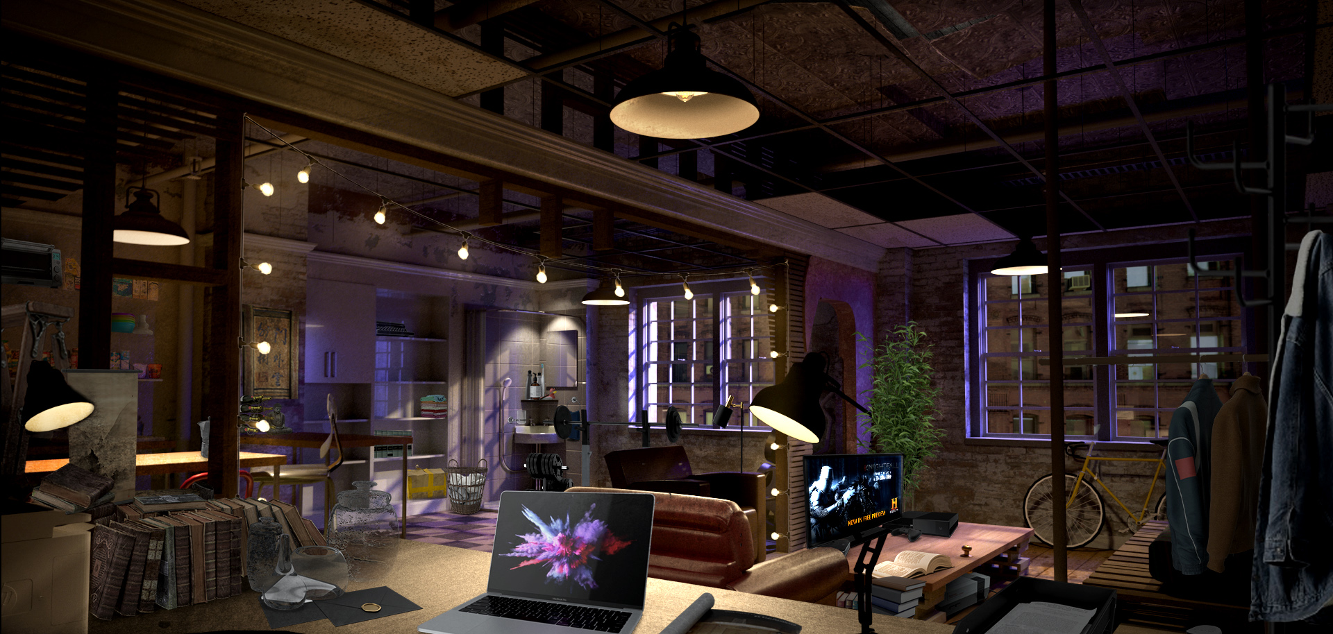 HENRY'S APT. - Concept Illustration