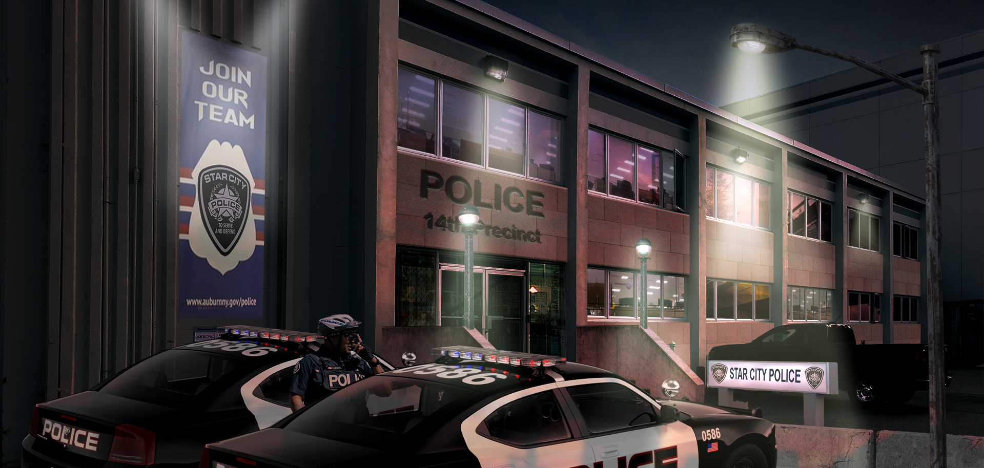 S.C.P.D. BLDG. - Concept Illustration
