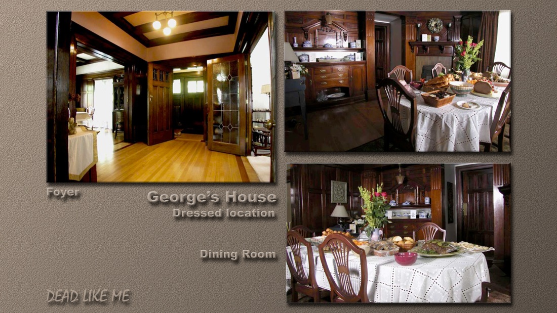 Set Photos from George's House Dining Room