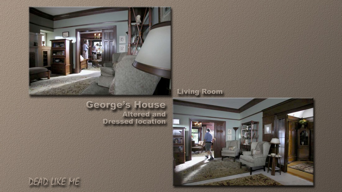 Set Photos from George's House Living Room