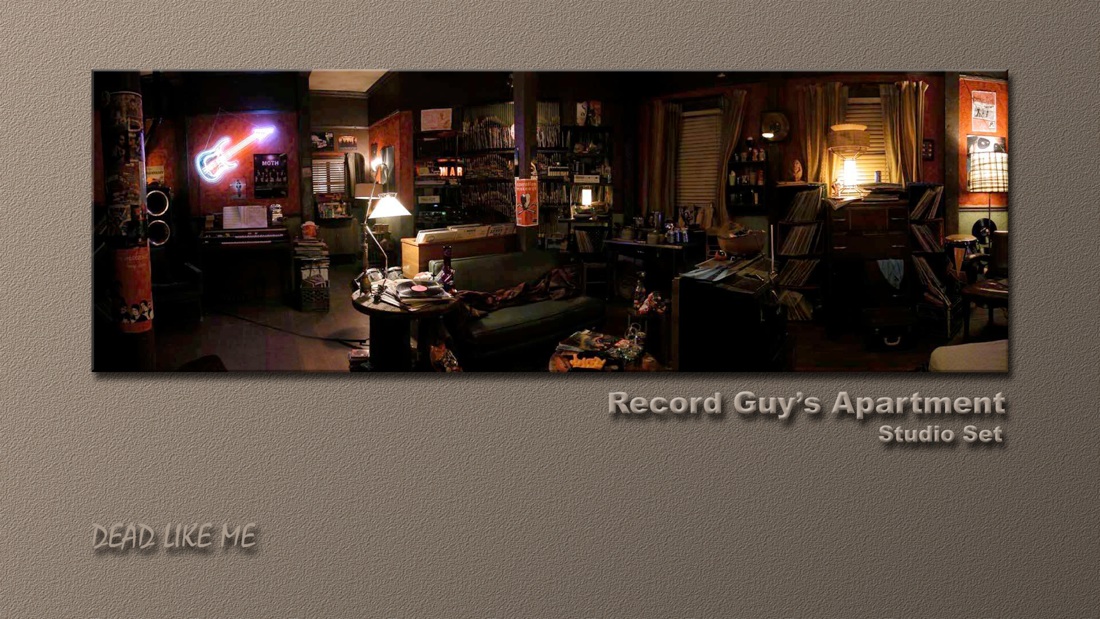 Set Photos from Record Guy's Apartment