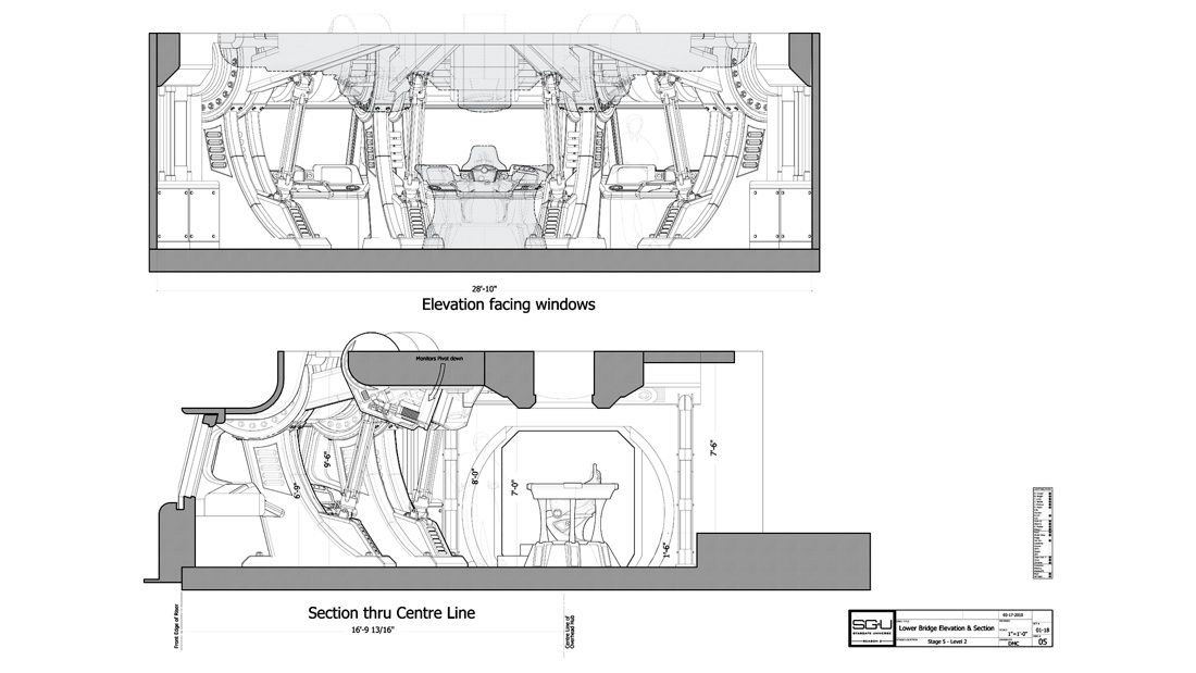 CADD Drawing for STARGATE UNIVERSE