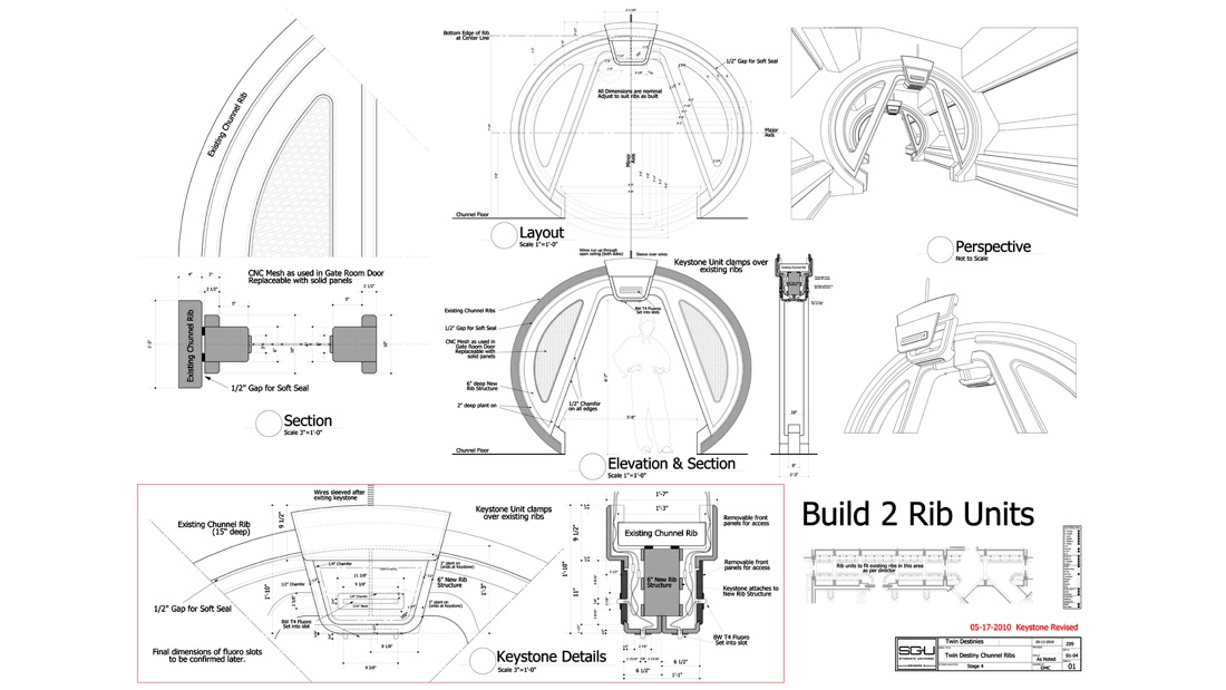 CADD Drawing for STARGATE UNIVERSE