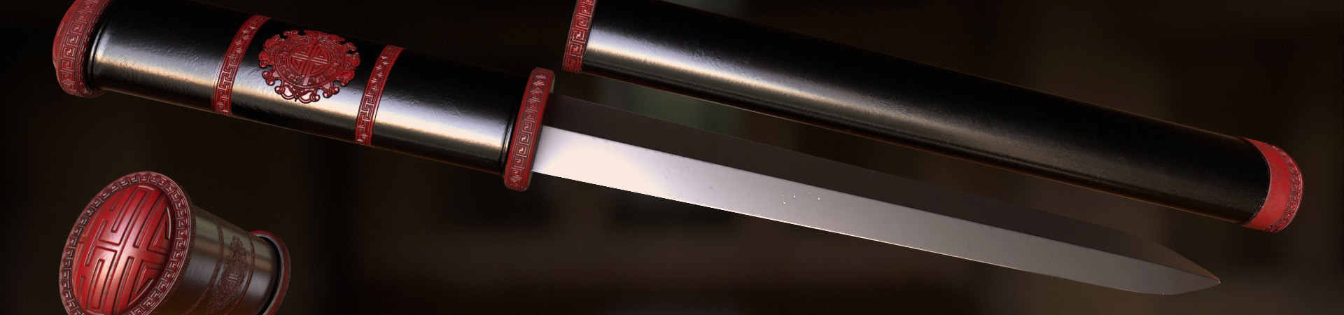 Concept Illustration of Prop Dagger. Kung Fu Season 2