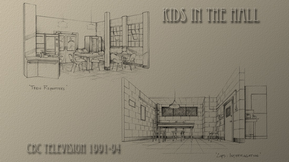 Concept Illustrations from THE KIDS IN THE HALL