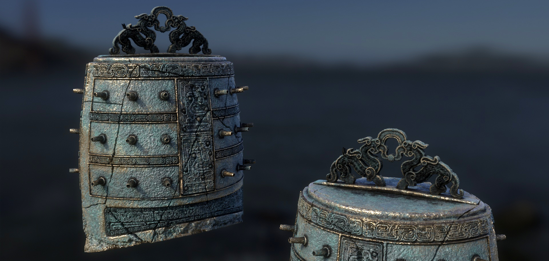 BROKEN BELL RE-ASSEMBLED - Concept Illustration