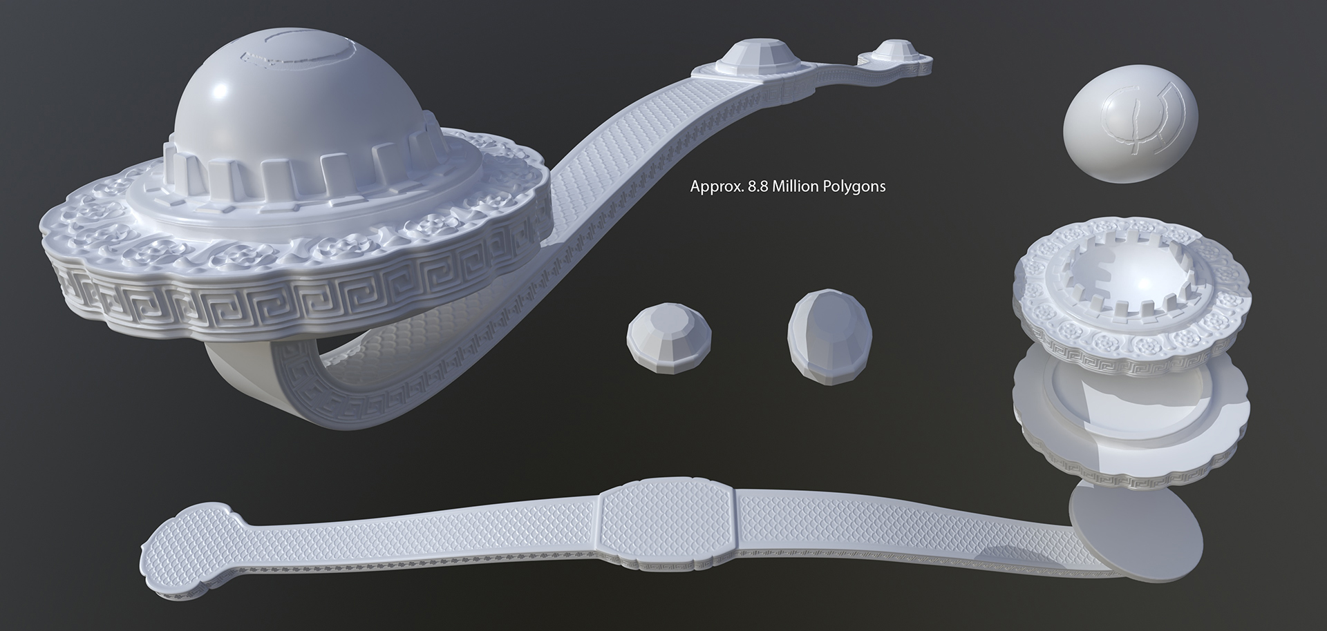 RUYI SCEPTER - Model for 3D Printing
