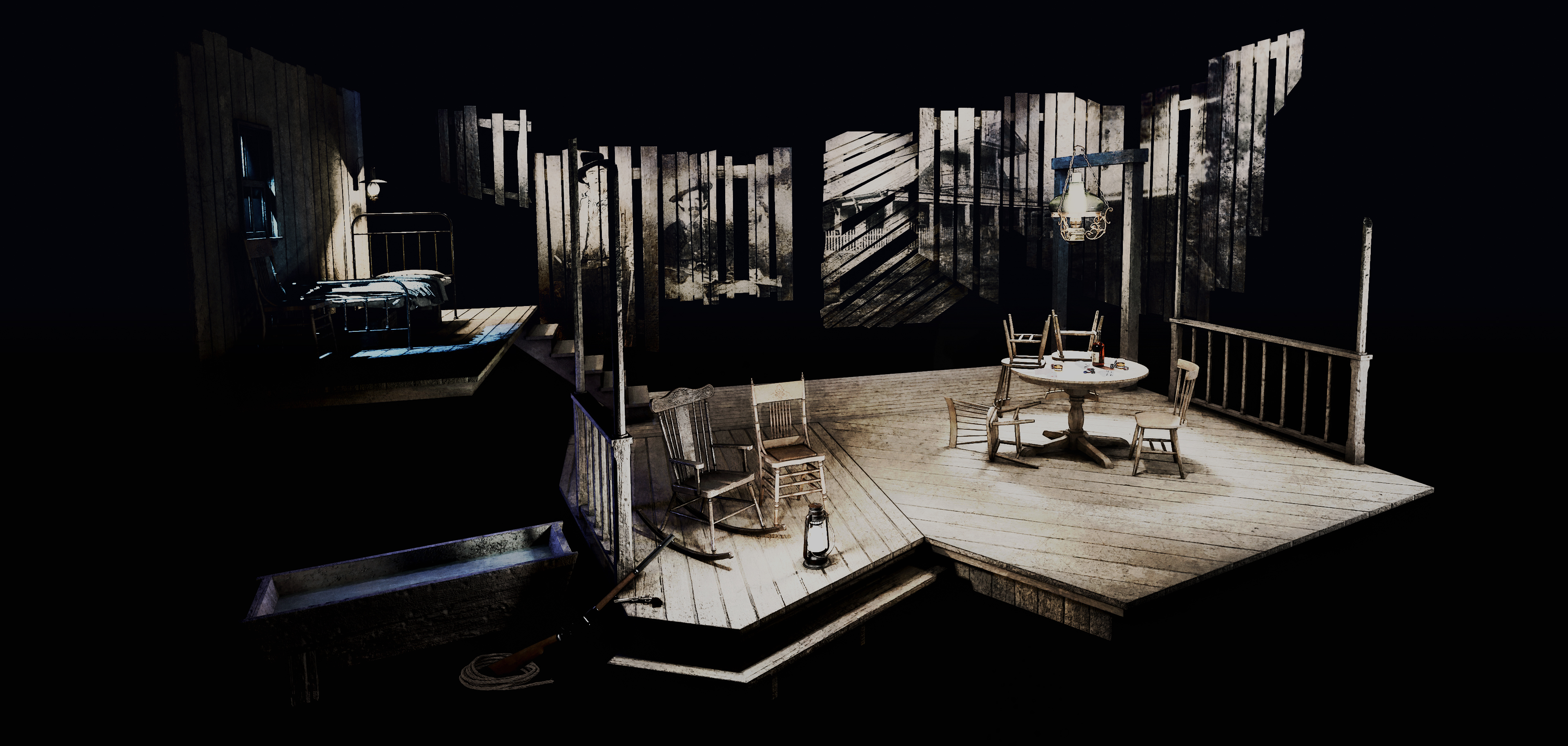 Set Design - THE COLLECTED WORKS OF BILLY THE KID - 2025