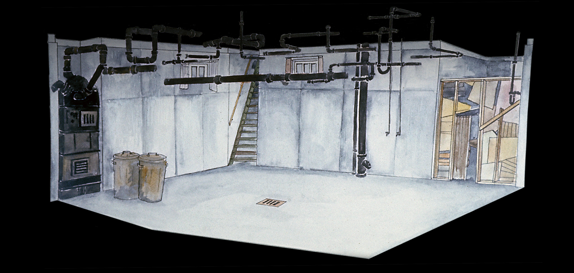 Set Design - ENDGAME - 1976
