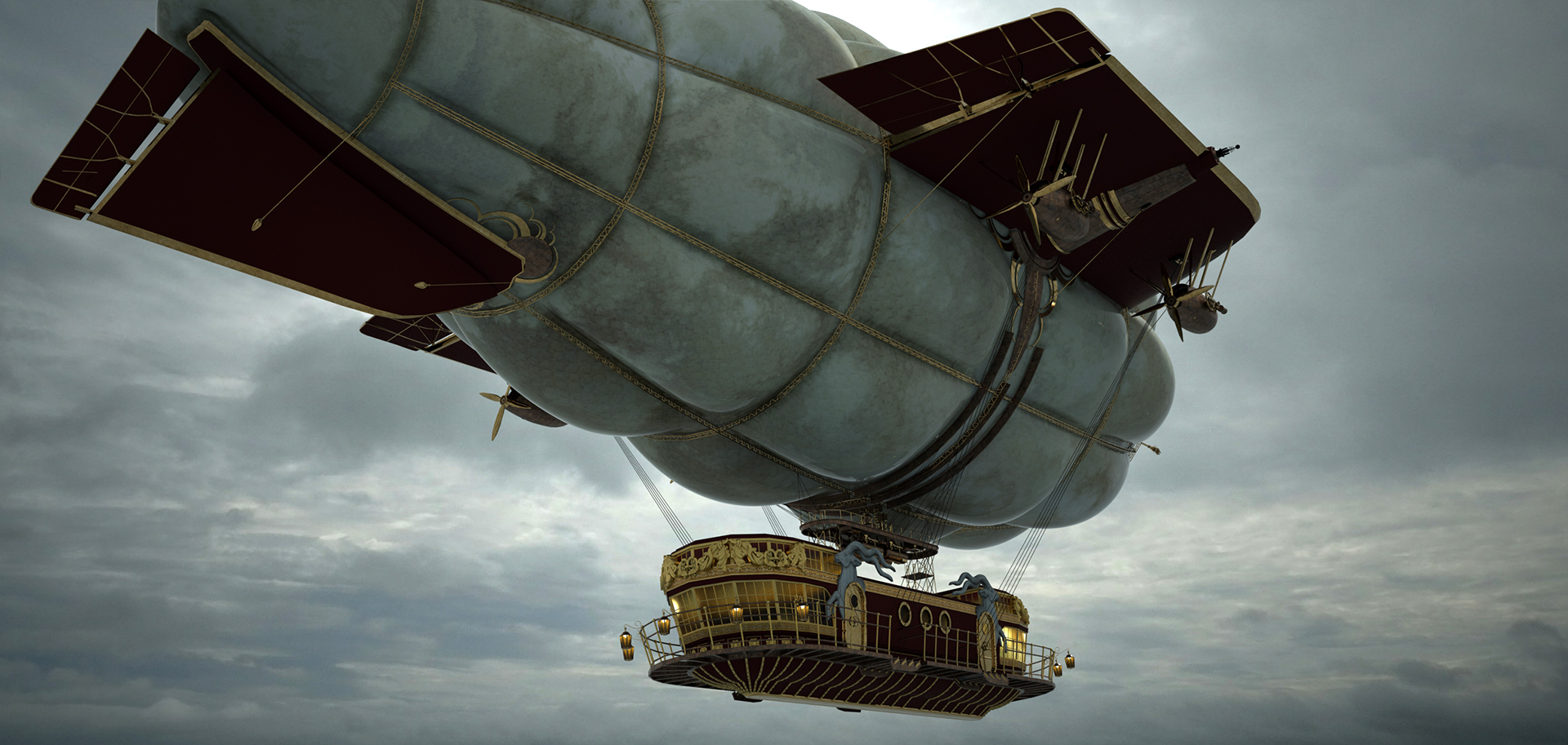 DIRIGIBLE GONDOLA - Concept Illustration